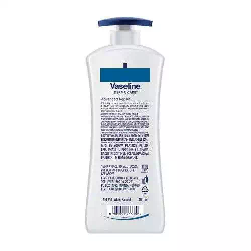 VASELINE ADVANCE REPAIR LOTION 400 ml