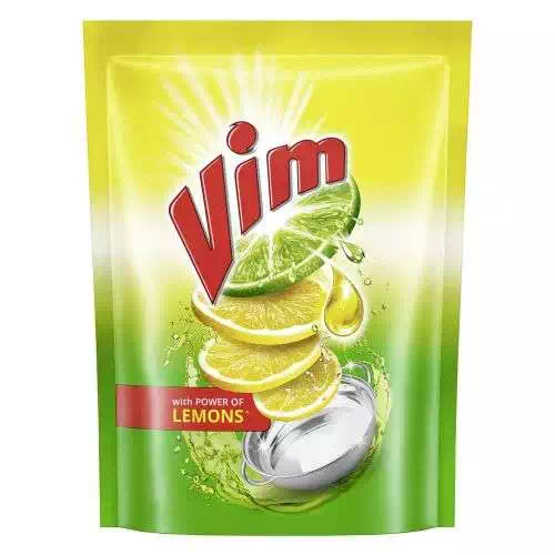 VIM LIQUID LIME GEL YELLOW POUCH 500 ml