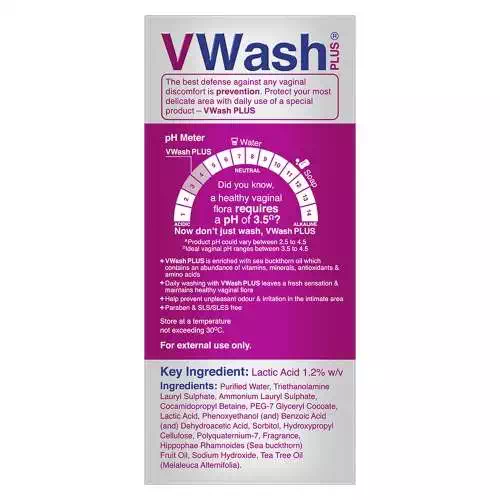 V WASH PLUS HYGIENE  100 ml