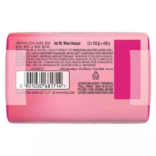 LUX SOFT TOUCH SOAP  SET 150 gm