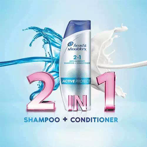 HEAD-SHOULDERS 2IN1 ANTI-DANDRUFF SHAMPOO+CONDITIONER  360 ml