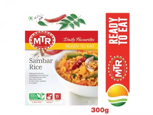 MTR READY TO EAT SAMBAR RICE 300gm