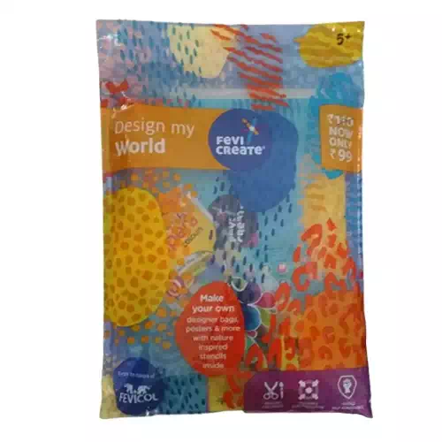 Buy Fevicreate Design My World Art Drawing Kit - Helps To Build