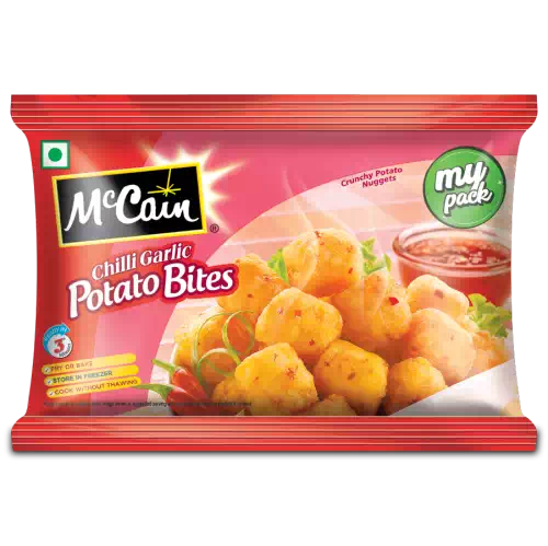 Mccain chilli garlic potato bites