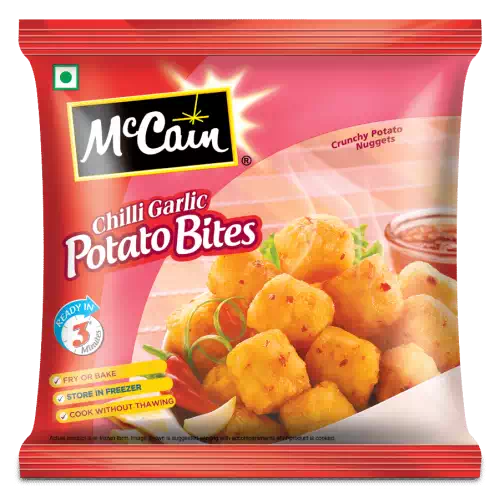 Mccain chilli garlic potato bites
