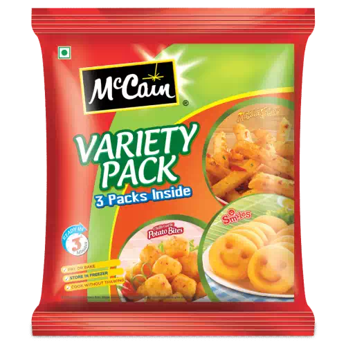Mccain variety pack 3-packs inside