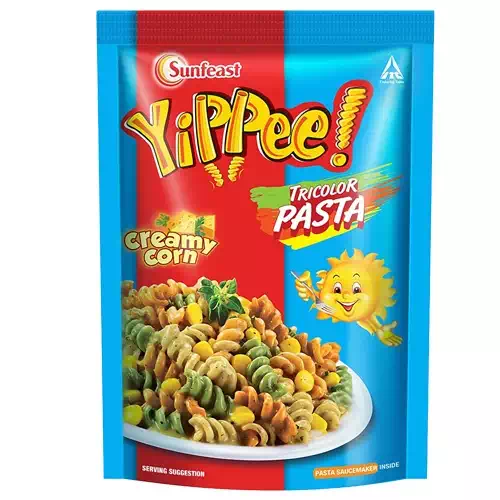 SUNFEAST YIPPEE CREAMY CORN PASTA  65 gm