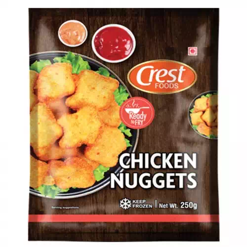 CREST FOODS CHICKEN NUGGETS 250G 250 gm