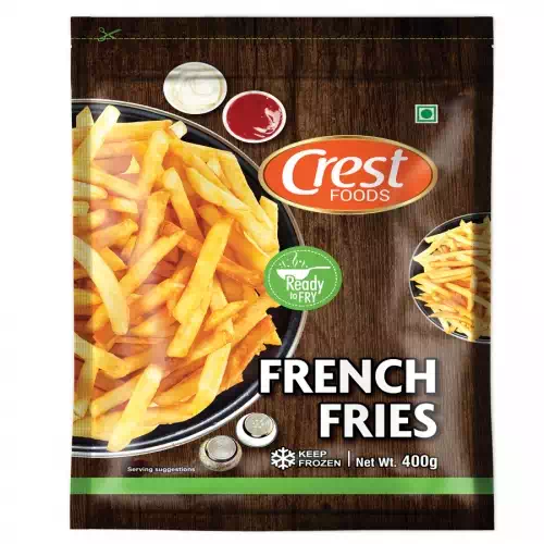 CREST FOODS FRENCH FRIES 400G 400gm