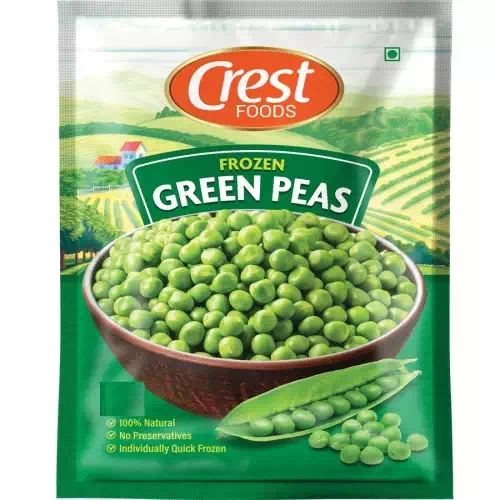Crest foods green peas 