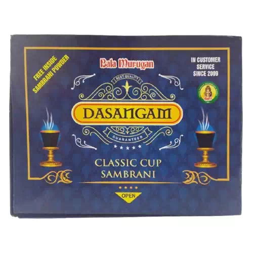 DASANGAM CLASSIC CUP SAMBRANI 12pcs