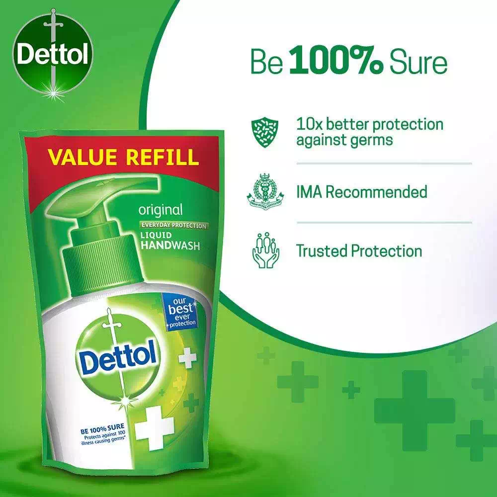 DETTOL HAND WASH LIQUID ORIGINAL 175 ml