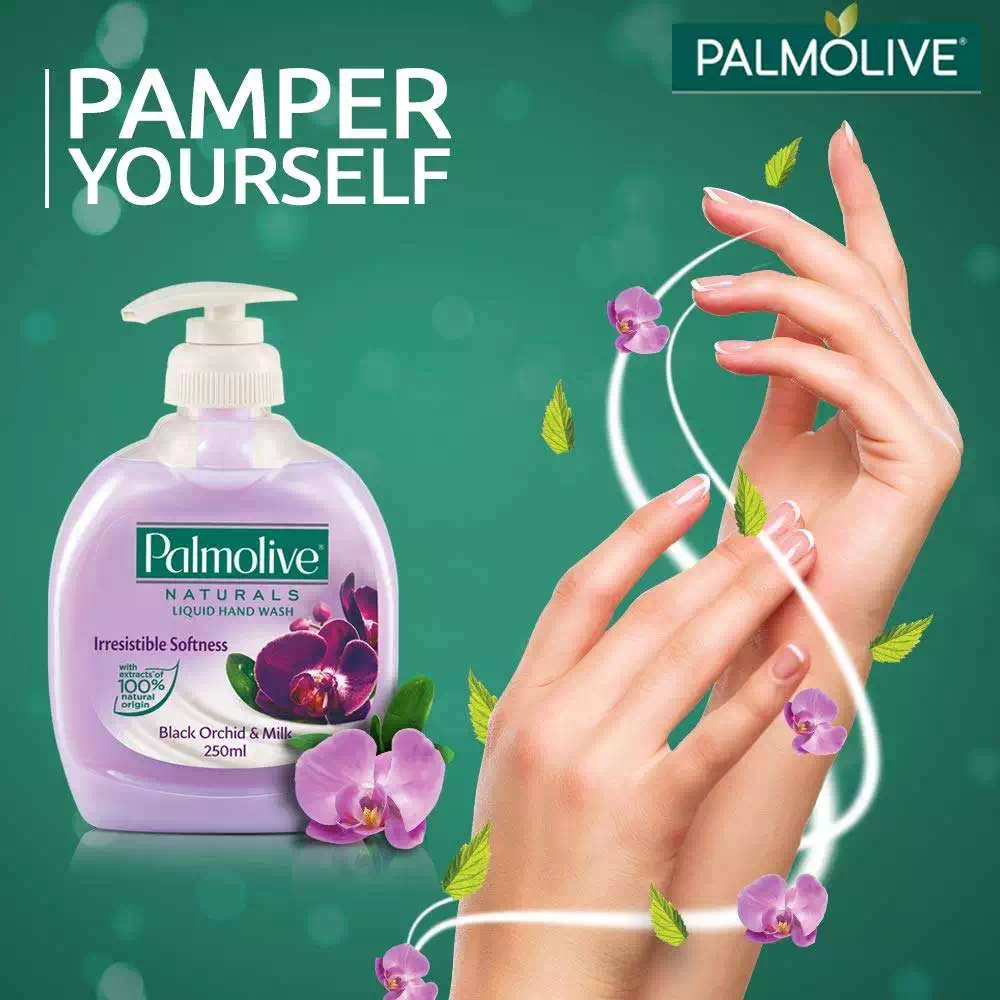 PALMOLIVE NATURALS BLACK ORCHID AND MILK HANDWASH 250 ml