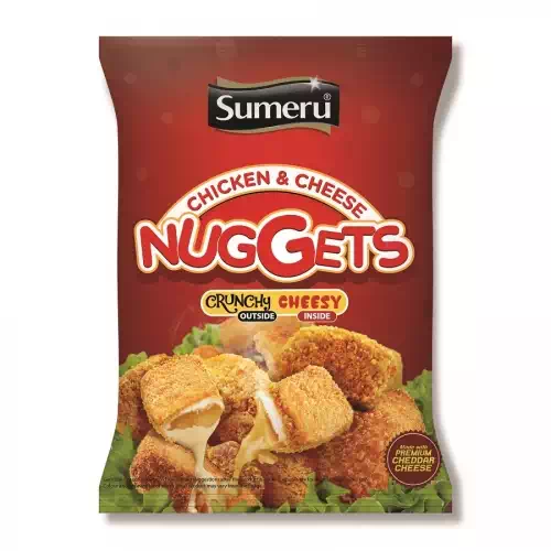 SUMERU CHICKEN & CHEESE NUGGETS 450GM 450 gm