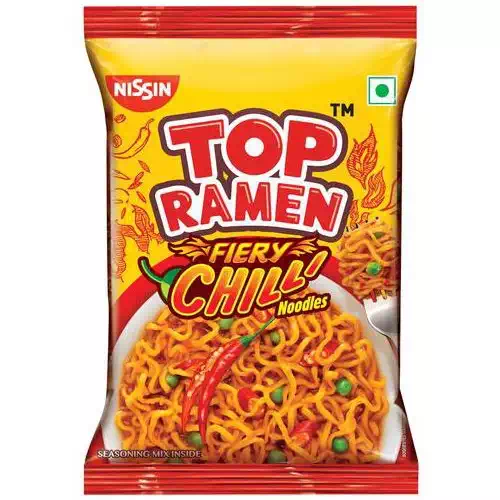 TOP RAMEN FIERY CHILLI NOODLES 60GM 60 gm