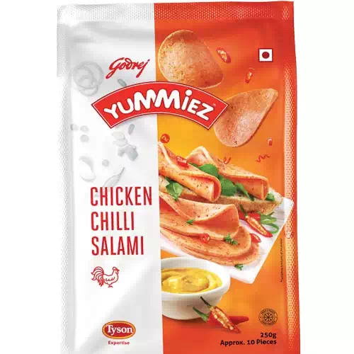 YUMMIEZ CHICKEN CHILLY SALAMI 250GM 250 gm