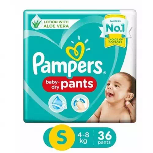 PAMPERS PANTS SMALL 36Nos