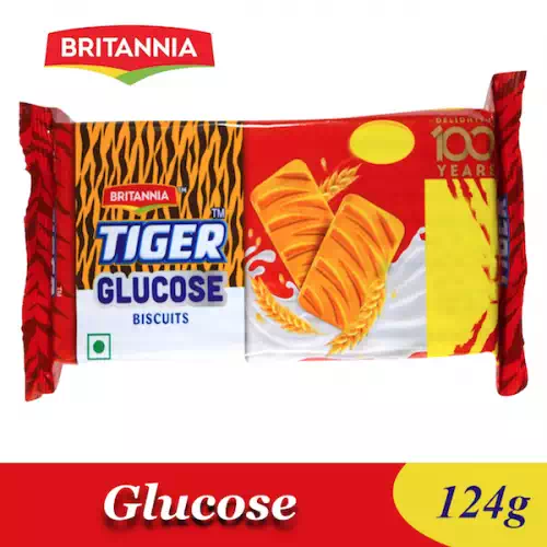 BRITANNIA TIGER GLUCOSE BISCUITS 124 gm