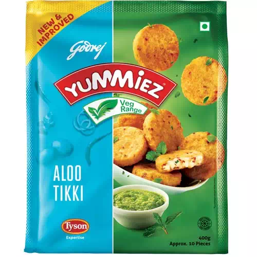 YUMMIEZ ALOO TIKKI 400GM 400 gm