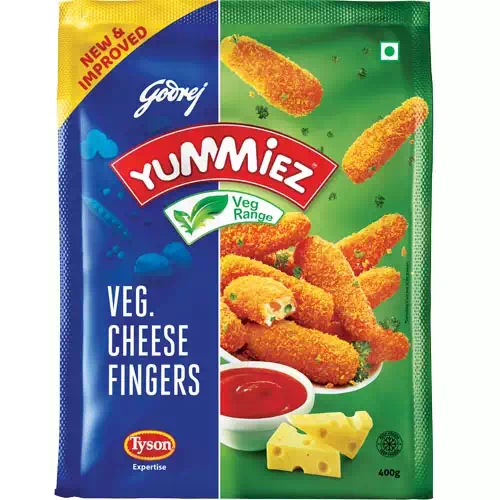 YUMMIEZ VEG CHEESE FINGER 400GM 400 gm