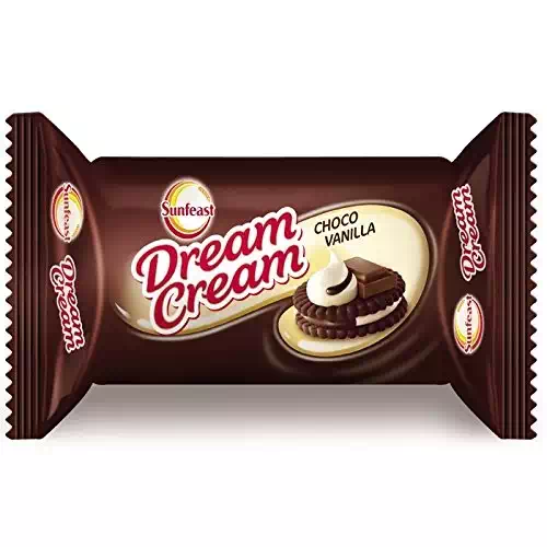 SUNFEAST DREAM CREAM CHOCOLATE - VANILLA 60 gm