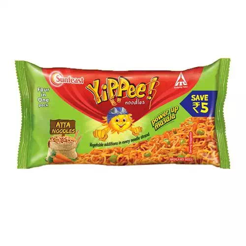 SUNFEAST YIPPEE ATTA NOODLES 280 gm