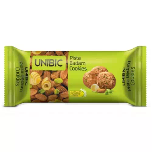 UNIBIC PISTA BADAM COOKIES 67.5gm