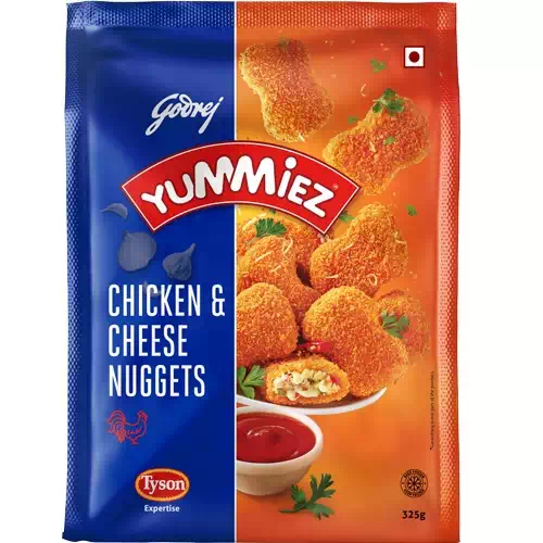 Yummiez chicken cheese nuggets 325g