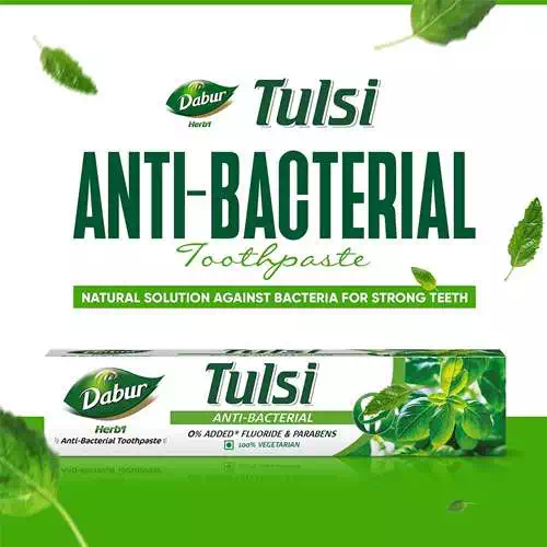 DABUR TULSI TOOTH PASTE 100 gm