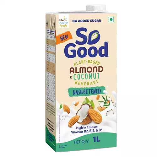 SO GOOD ALMOND COCONUT UNSWEETENED 1 l