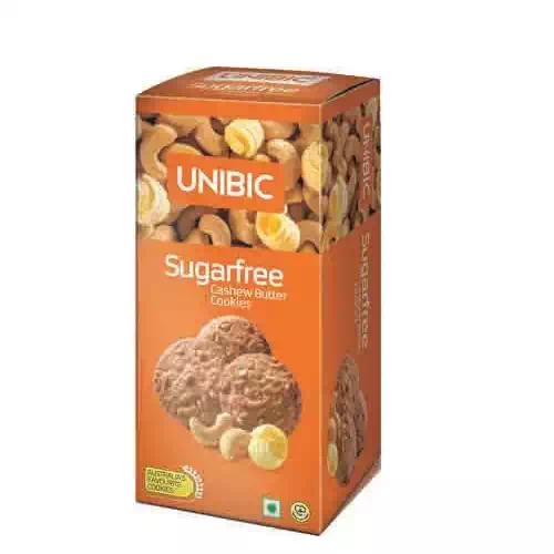 UNIBIC SUGARFREE CASHEW BUTTER COOKIES 75gm