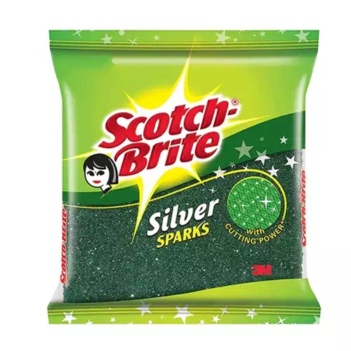 Scotch Brite Silver Sparks Pad 3m 7cm*7.5cm