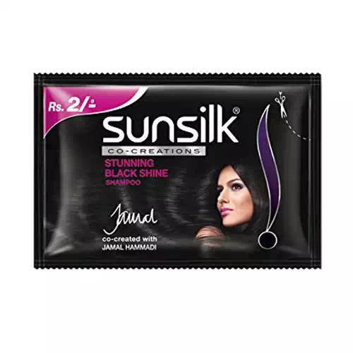 SUNSILK STUNNING BLACK SACHET SHAMPOO 7 ml