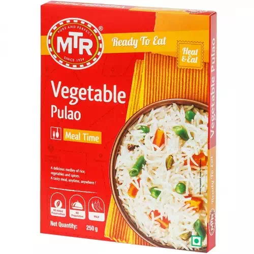 MTR READY TO EAT VEGETABLE PULAU 250 gm