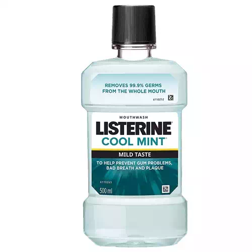 LISTERINE COOL MINT MILD TASTE MOUTHWASH 500 ml