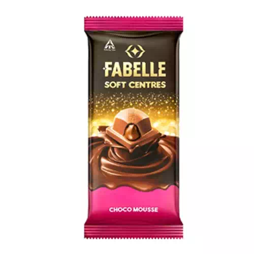 FABELLE SOFT CENTRES CHOCO MOUSSE 128G 128 gm