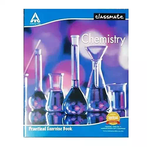 CLASSMATE CHEMISTRY PRACTICAL BOOK 132 PAGES (02000277) 1 Nos