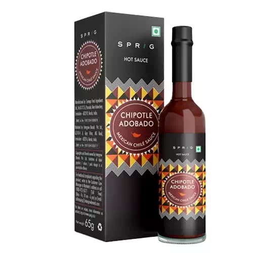 SPRIG CHIPOTLE ADOBADO HOT SAUCE 65 gm