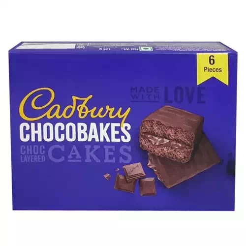 CADBURY CHOCOBAKES CAKES 114 gm