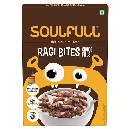 SOULFULL RAGI BITES CHOCO FILLS 250 gm