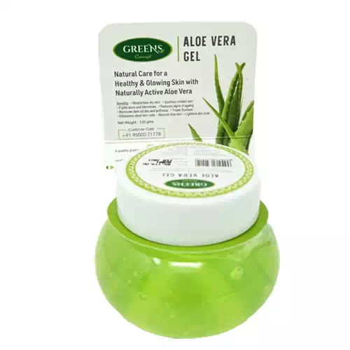 GREENS ALOE VERA GEL 120G 120 gm