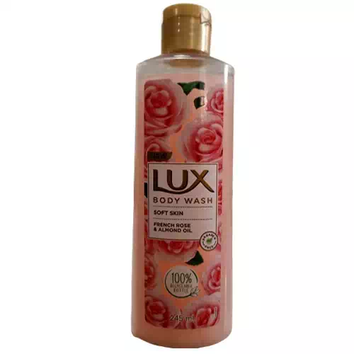 LUX FRENCH ROSE & ALMOND OIL BODYWASH 245 ml