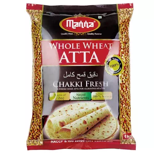 MANNA WHOLE WHEAT ATTA 1 kg