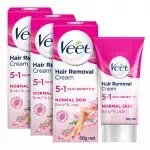 Veet hair removal cream normal skin pink 50gm