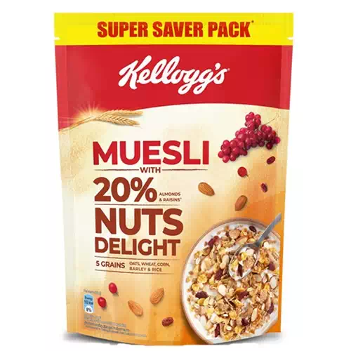KELLOGG S MUESLI NUTS DELIGHT 750 gm