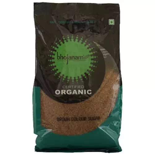 BHOJANAM ORGANIC BROWN COLOUR SUGAR  500 gm