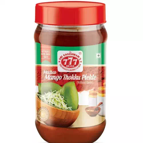 777 MADRAS MANGO THOKKU PICKLE 300GM 300 gm