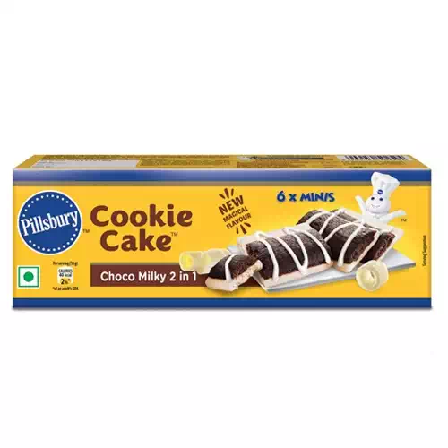 PILLSBURY COOKIE CAKE CHOCO MILKY 2IN1  60 gm