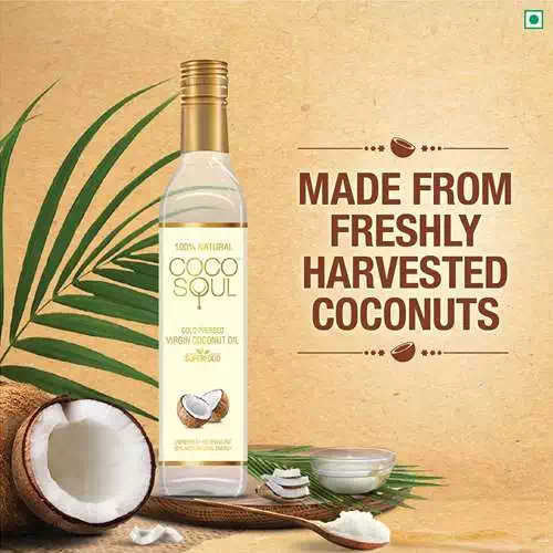 PARACHUTE COCO SOUL COLD PRESSED NATURAL VIRGIN COCONUT OIL  250 ml