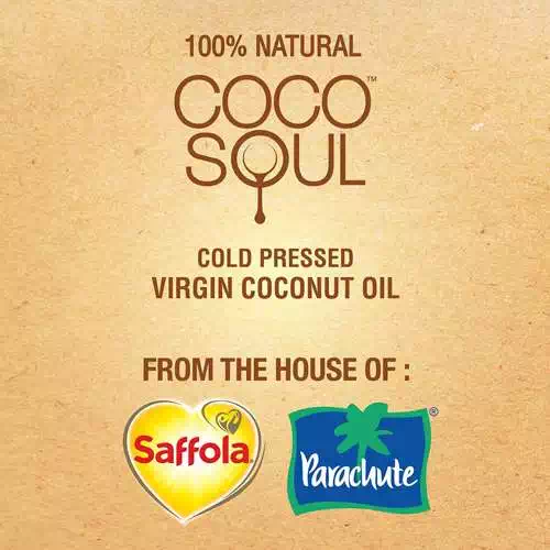 PARACHUTE COCO SOUL COLD PRESSED ORGANIC VIRGIN COCONUT OIL  500 ml